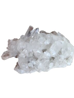 Large Natural Clear Quartz Crystal Cluster